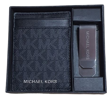 billetera michael kors hombre|Michael Kors tarjetero hombre.